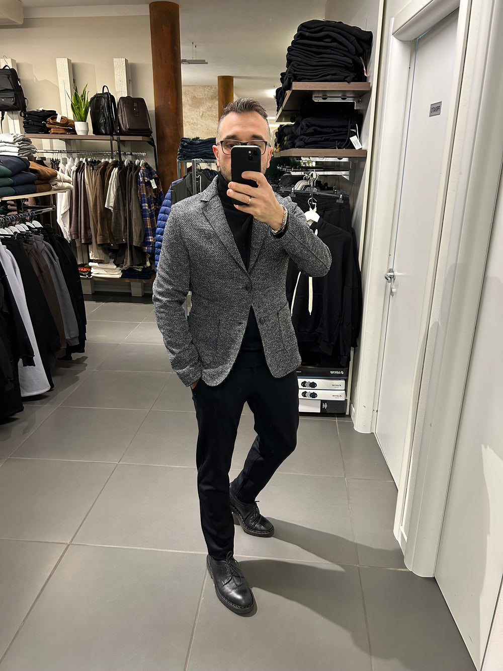 Pantalone OPERATO 7X8 nero