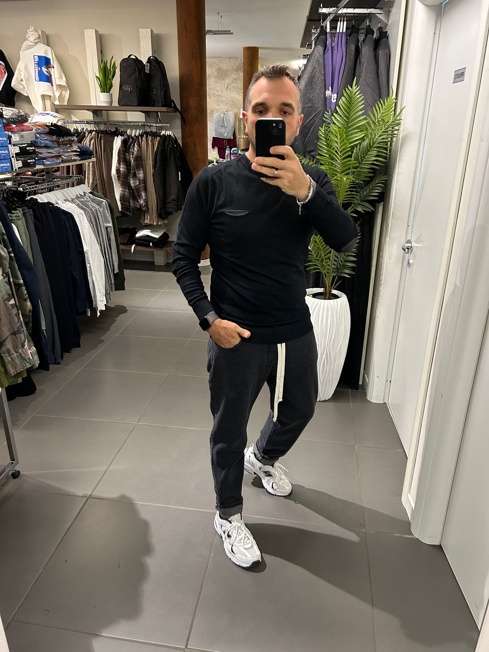 Jeans Pantalaccio CARROT nero