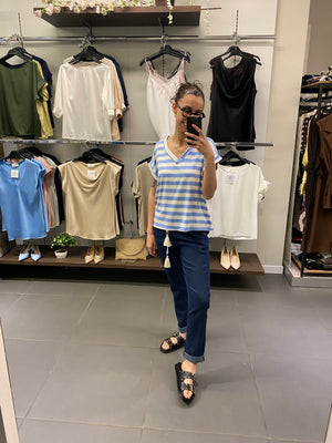 T-shirt MURANO azzurro