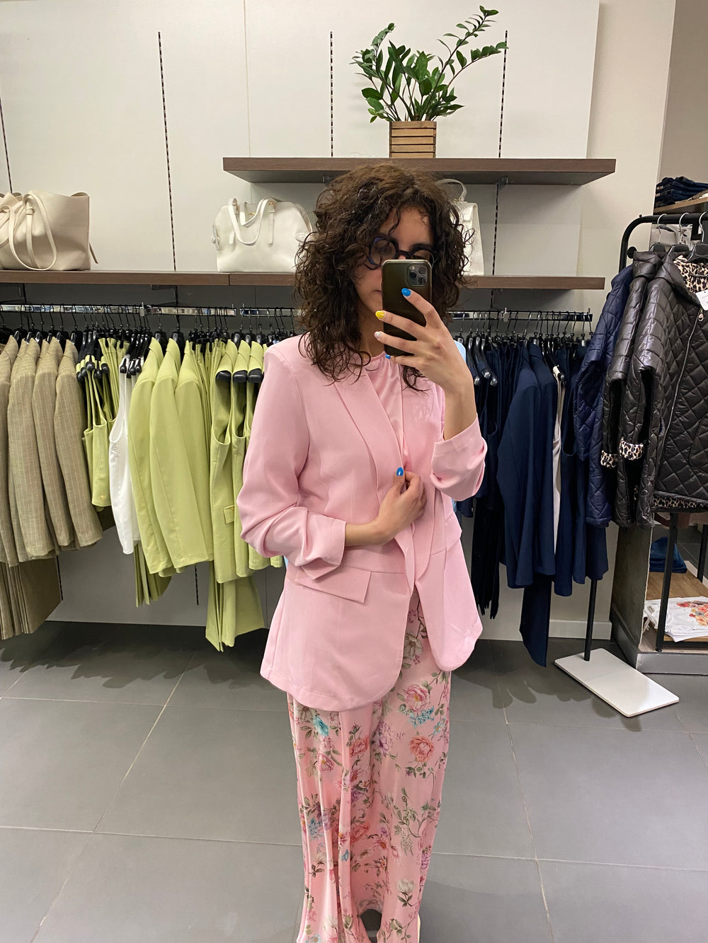 Blazer ARRICCIATO rosa
