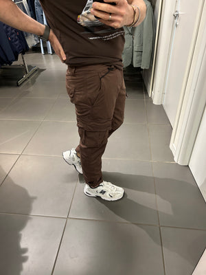 Pantalone CARGO cioccolato