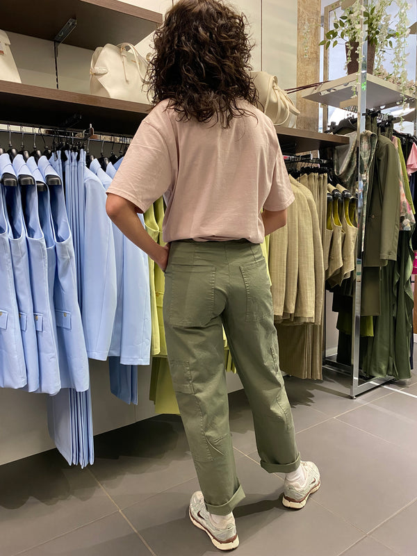 PANTALONE CARGO BIGHET verde