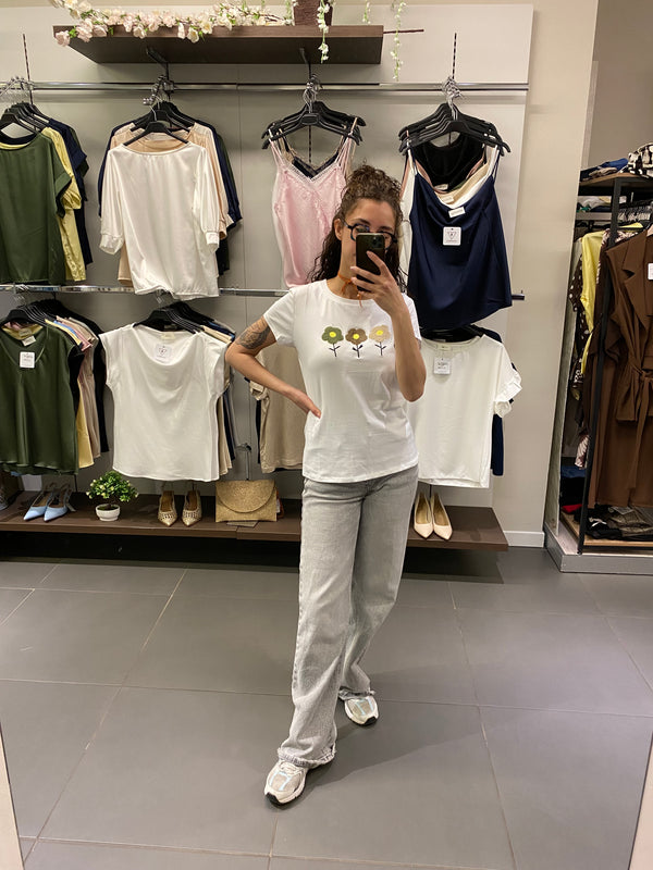T-shirt FIORI basica