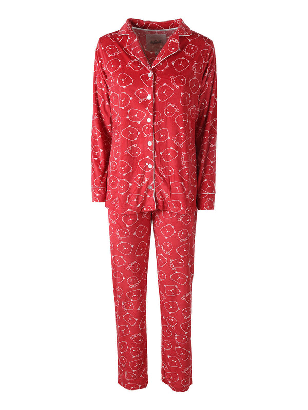 Pigiama Natale MICROCORAL