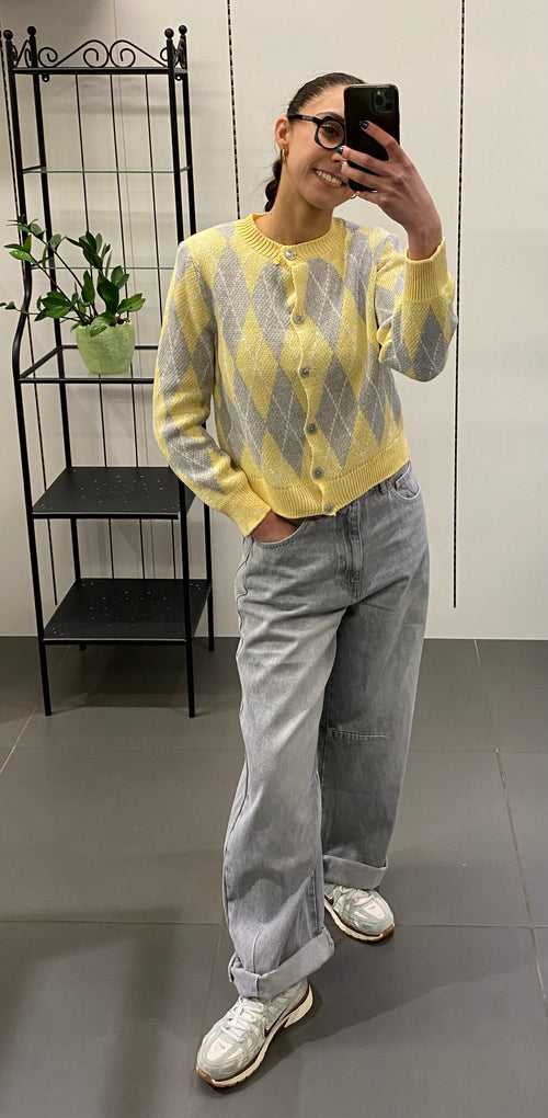 Golfino fantasia rombi