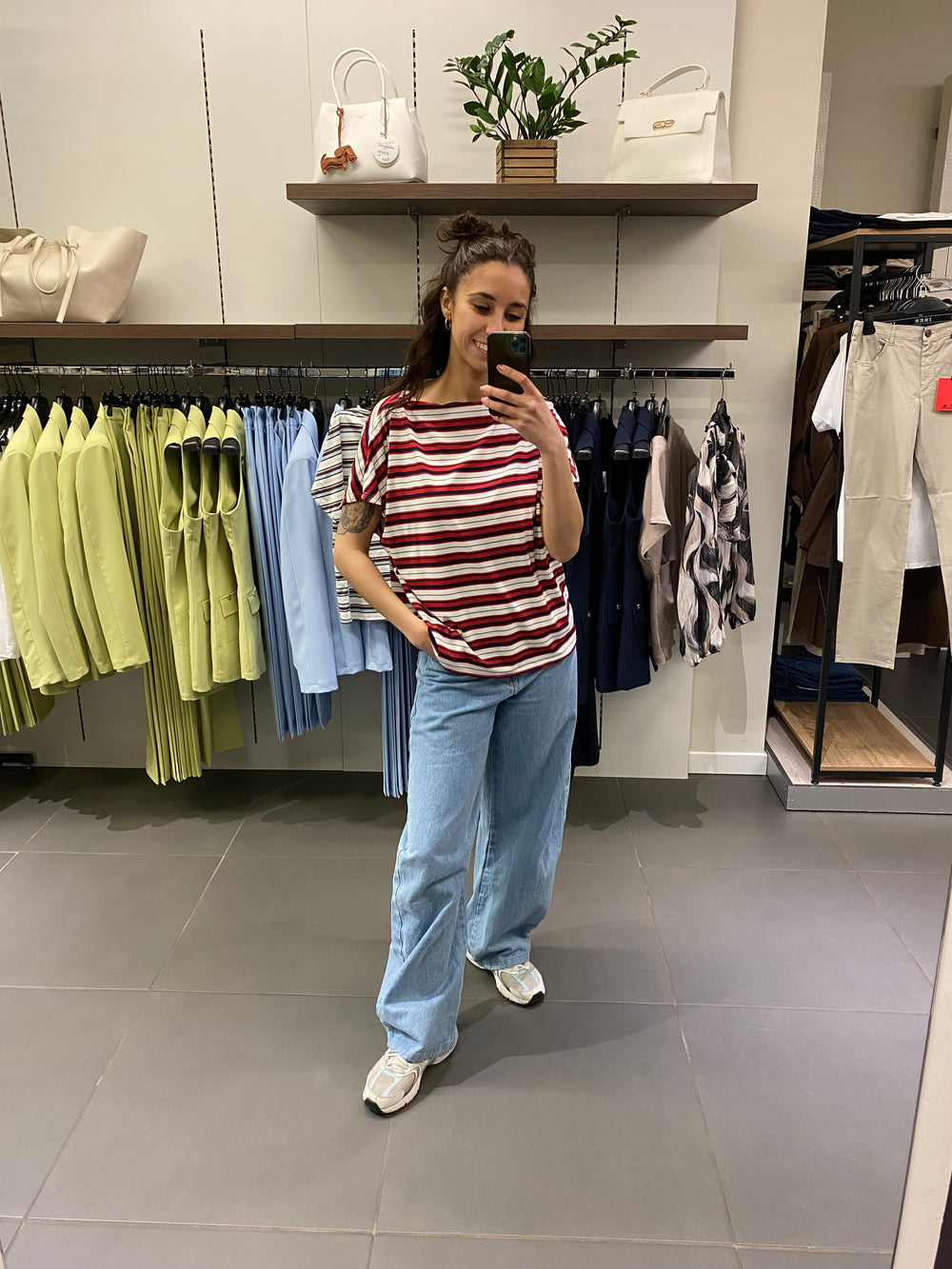 T-shirt MARINA rosso