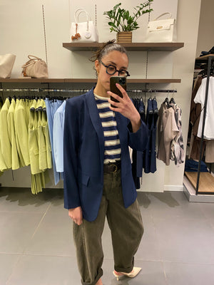 Blazer LAVORATO blu