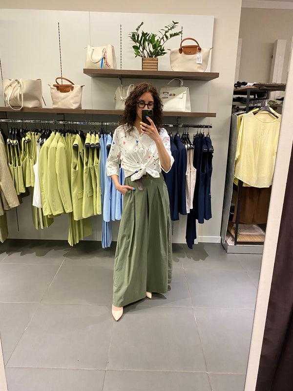 Panta-gonna LIONE verde