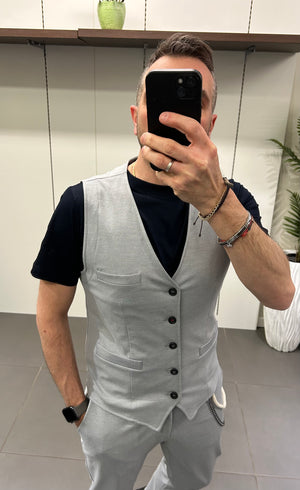 Gilet PUNTO MILANO grigio