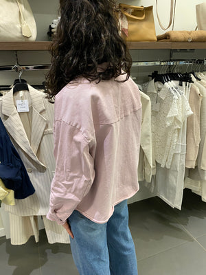 Giacca/Camicia cotone PEONIA rosa