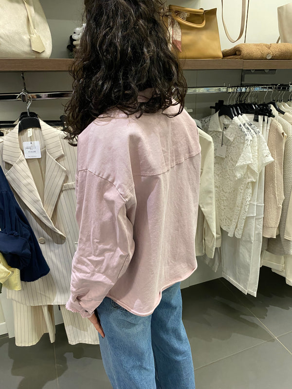 Giacca/Camicia cotone PEONIA rosa