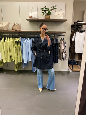 Trench MIDI blu