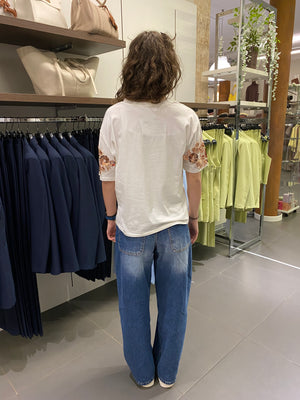 T-shirt RICAMI PAILLETTES