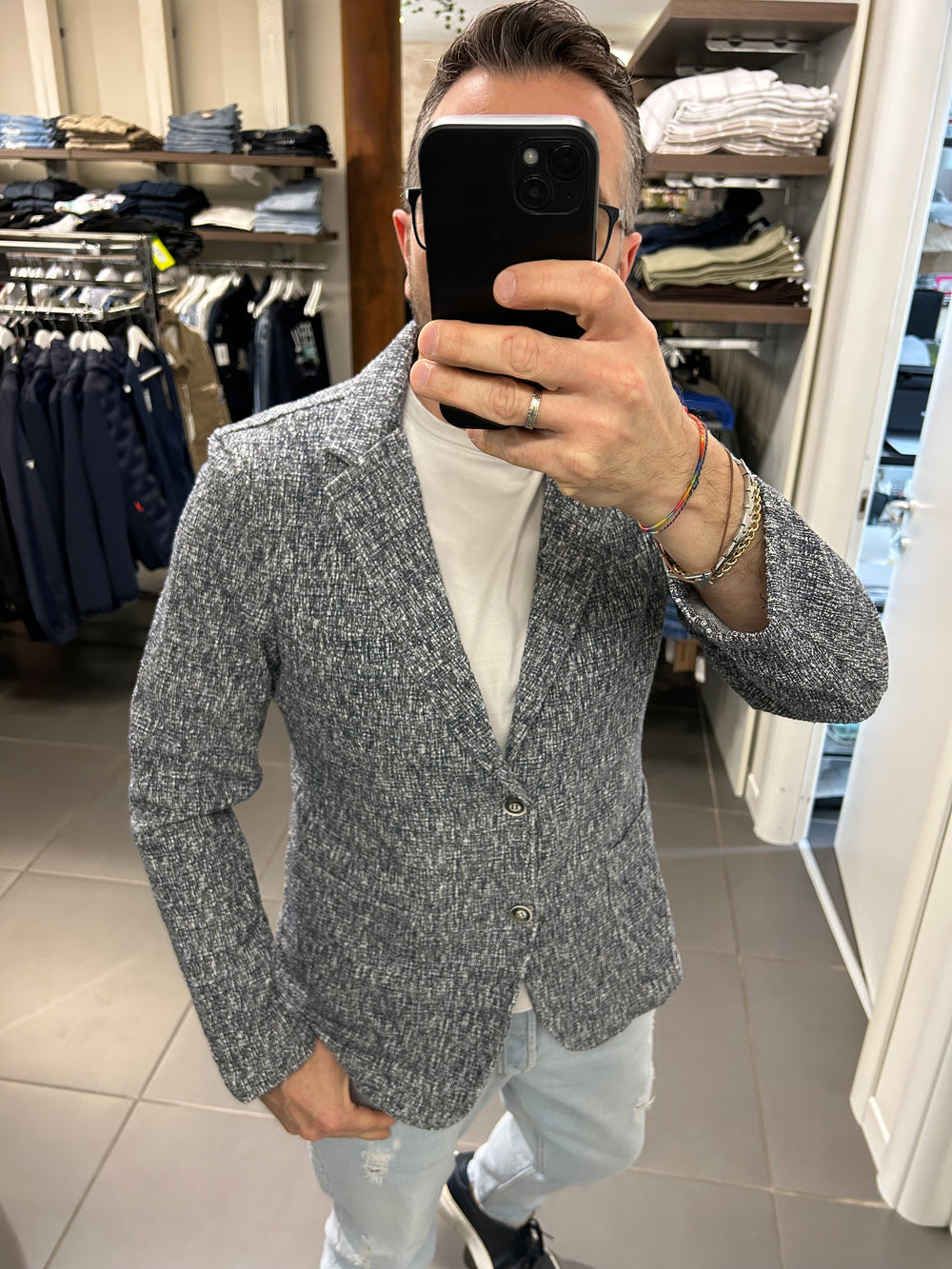 Giacca GRAFFIO blu