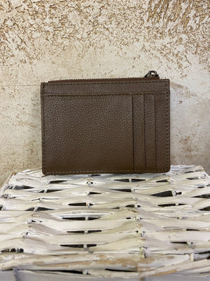 Portafogli vera pelle MARRONE