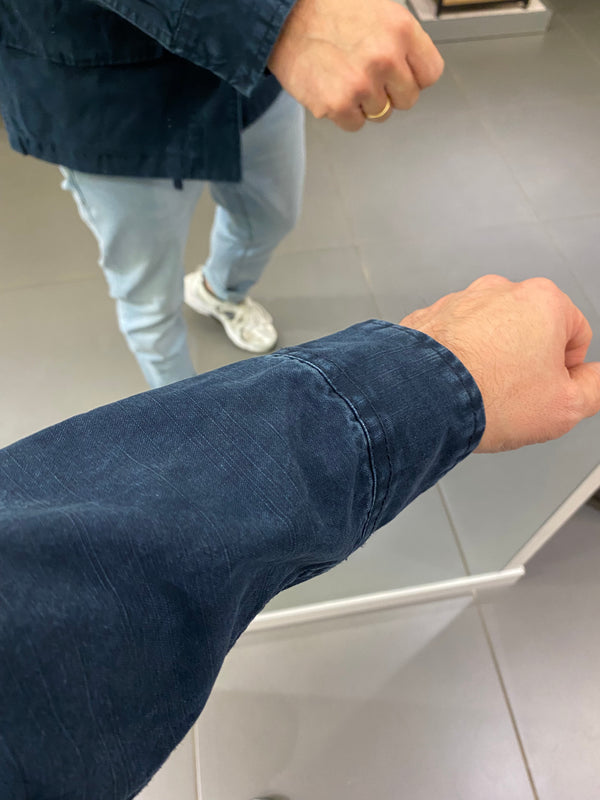 giacca SAHARIANA blu