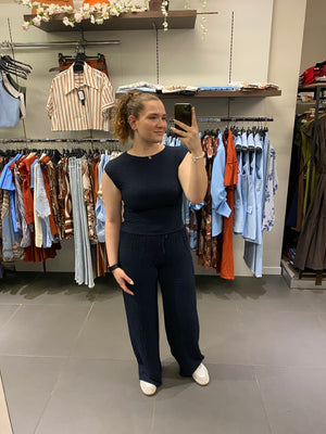 Coordinato ARRICCIATO blu