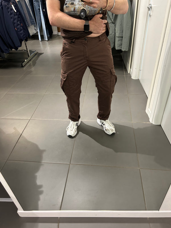 Pantalone CARGO cioccolato