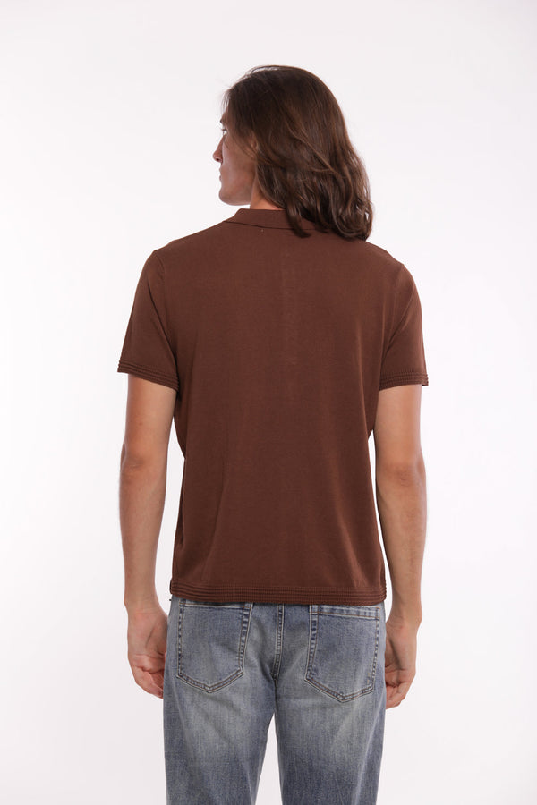 Polo in MAGLIA BASIC moro