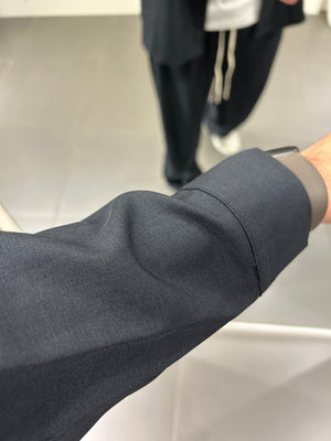 Coordinato camicia+pantalone blu