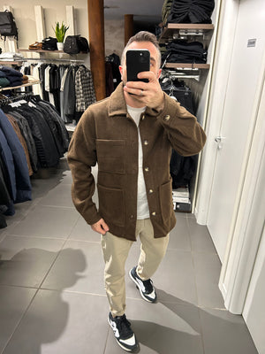 Giacca/Camicia TEDDY moro