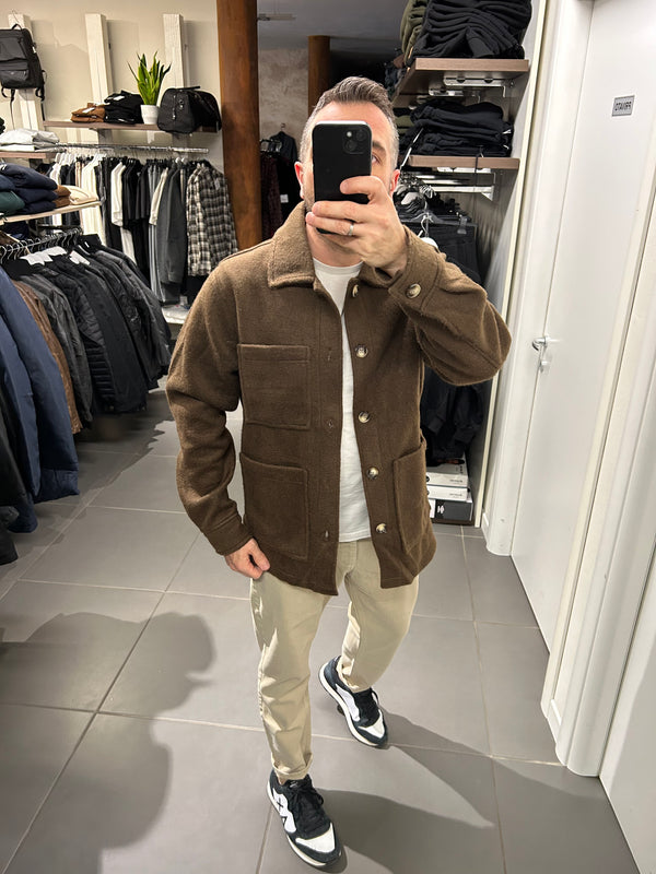 Giacca/Camicia TEDDY moro