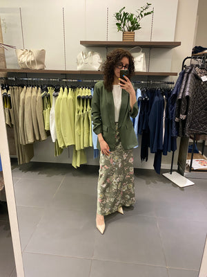 Blazer ARRICCIATO verde