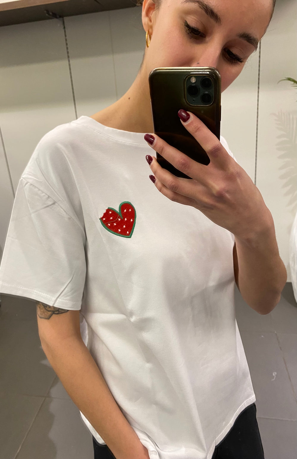 T SHIRT CUORE