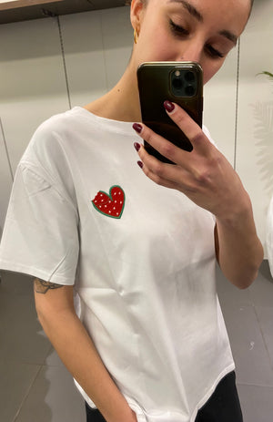 T SHIRT CUORE