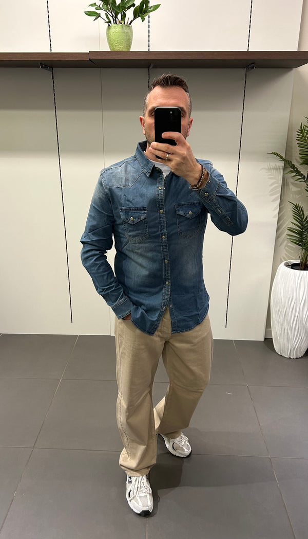 Camicia in jeans