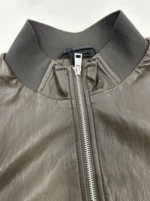 BOMBER ECOPELLE MORO