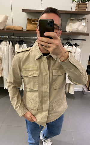 giacca SAHARIANA beige