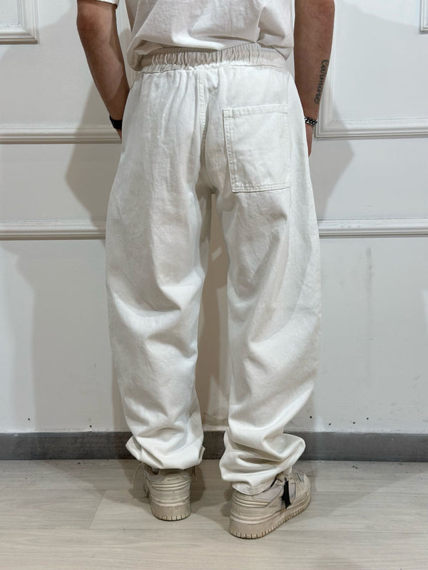 Jeans Pantalaccio BALOON panna