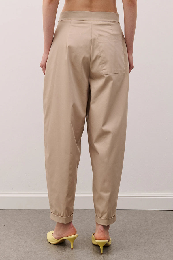 Pantalone BARREL beige