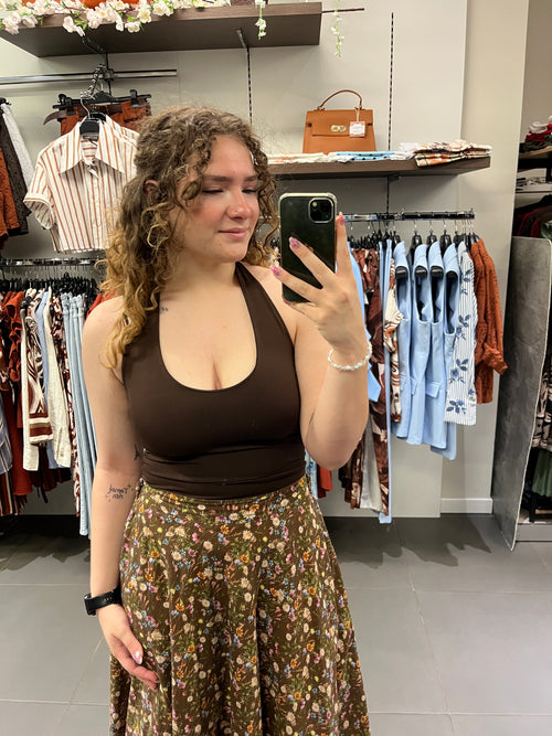 Top HALTER moro