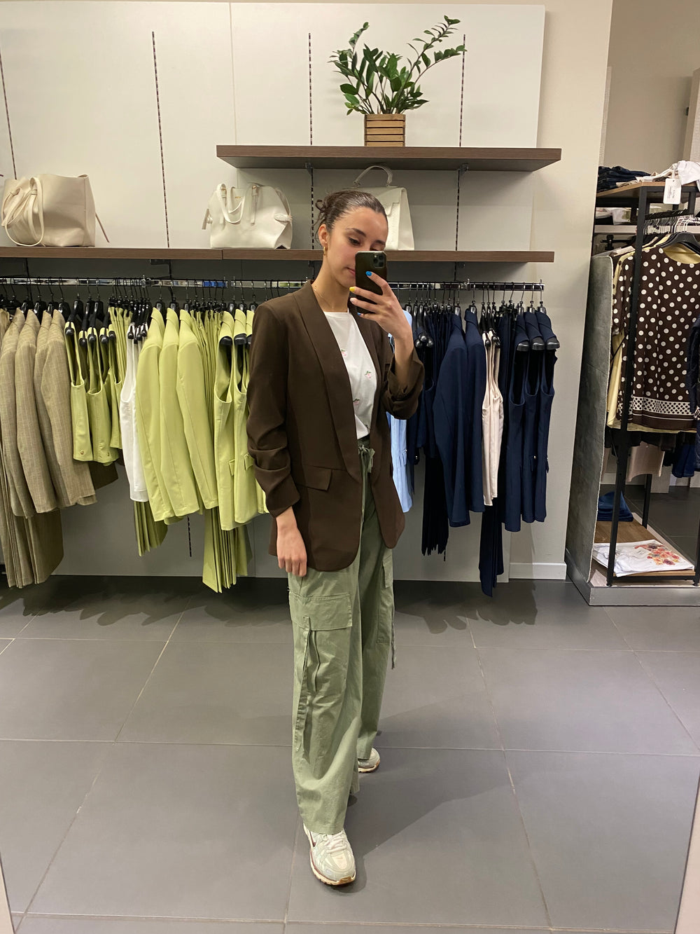Blazer ARRICCIATO Moro