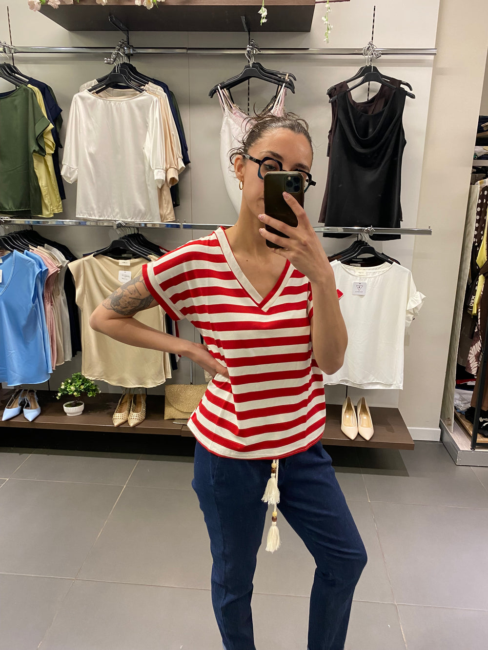 T-shirt MURANO rosso