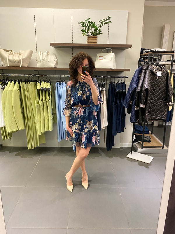 Abito POLKA blu