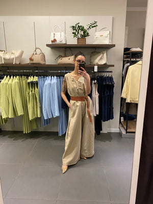 Tuta POSITANO lunga beige