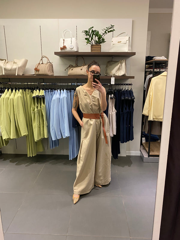 Tuta POSITANO lunga beige