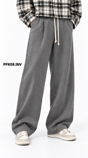 Pantalaccio BAGGY poliviscosa PFK08 grigio
