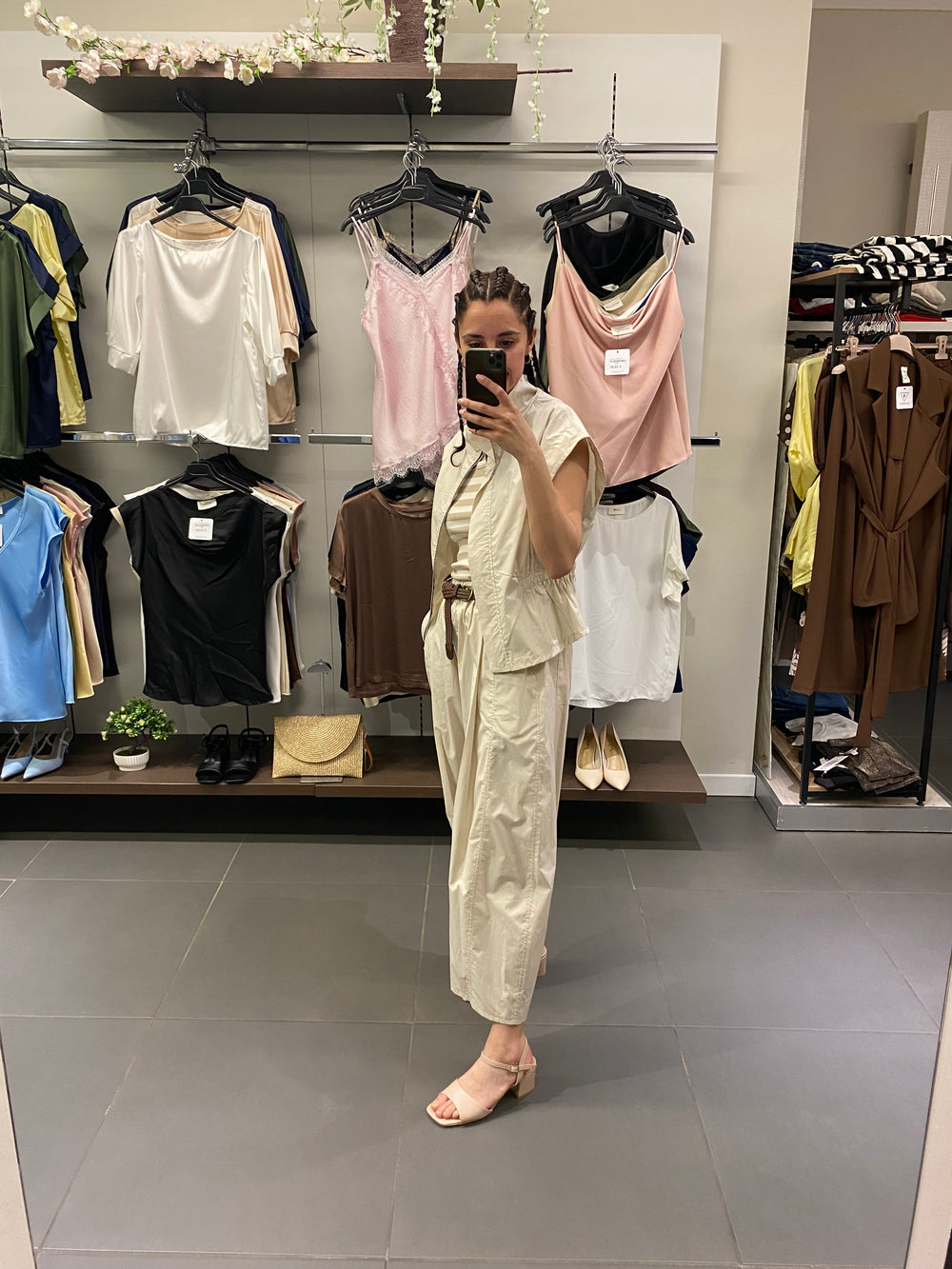 Camicia ELBA beige