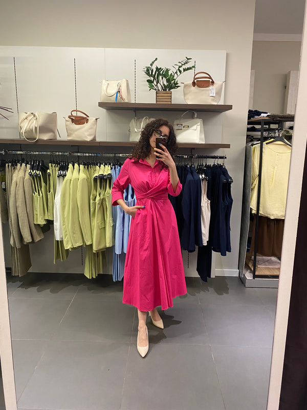 Abito FIOCCO fuxia