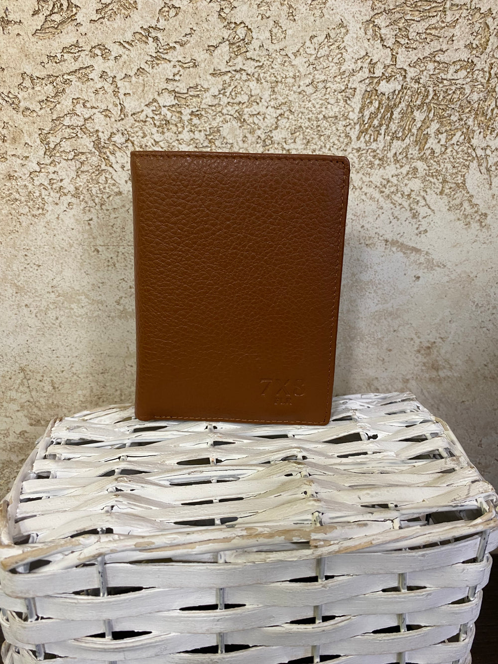 Portafogli vera pelle MARRONE