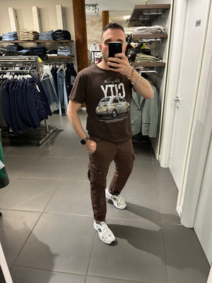Pantalone CARGO cioccolato