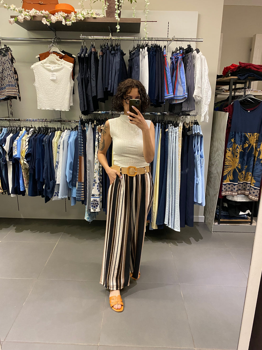 Top LA PALMA beige