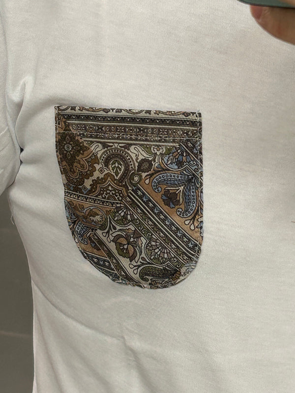 T-Shirt MADAGASCAR bianco/moro