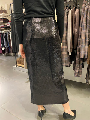 GONNA PAILLETTES LUNGA