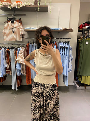 Canotta BORCHIE beige