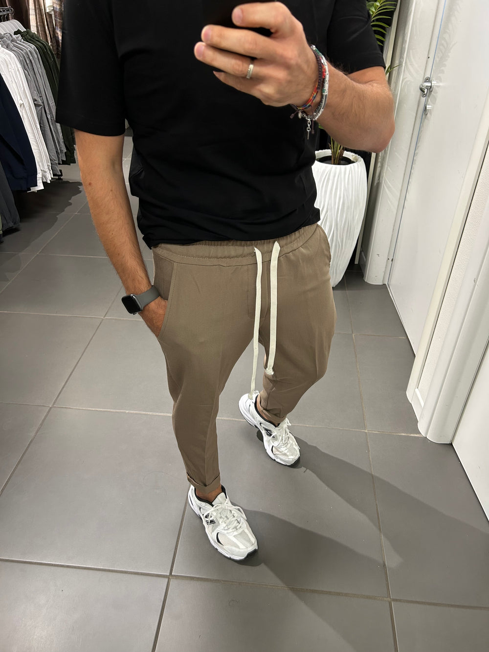 Pantalaccio POLIVISCOSA marrone